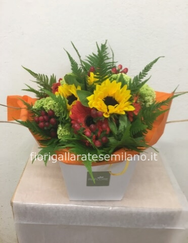 Bouquet.  Fresh. Girasoli e gerbere